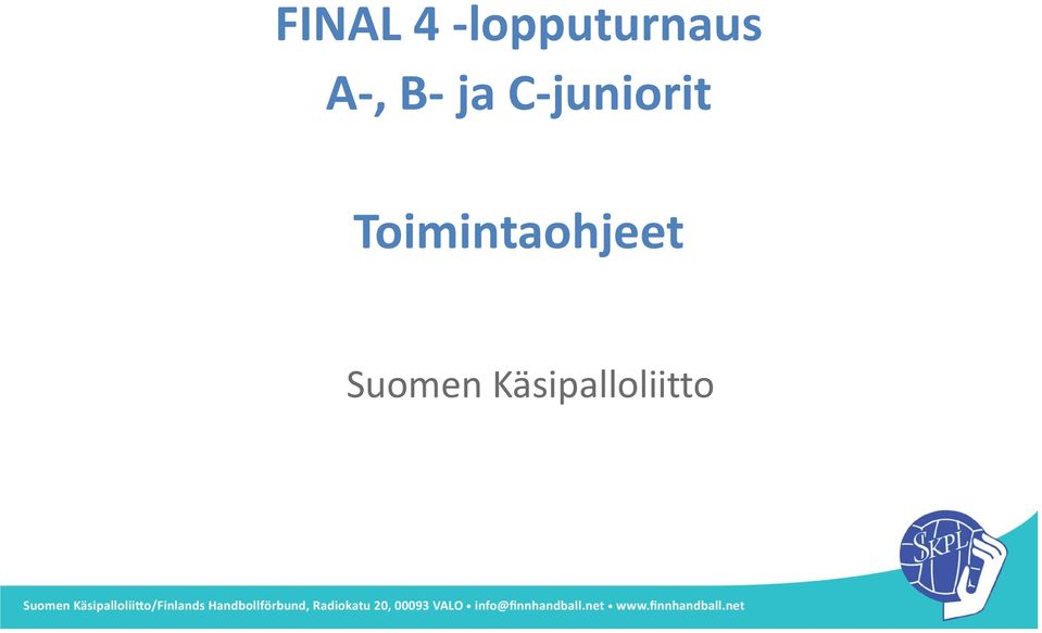 B- ja C-juniorit