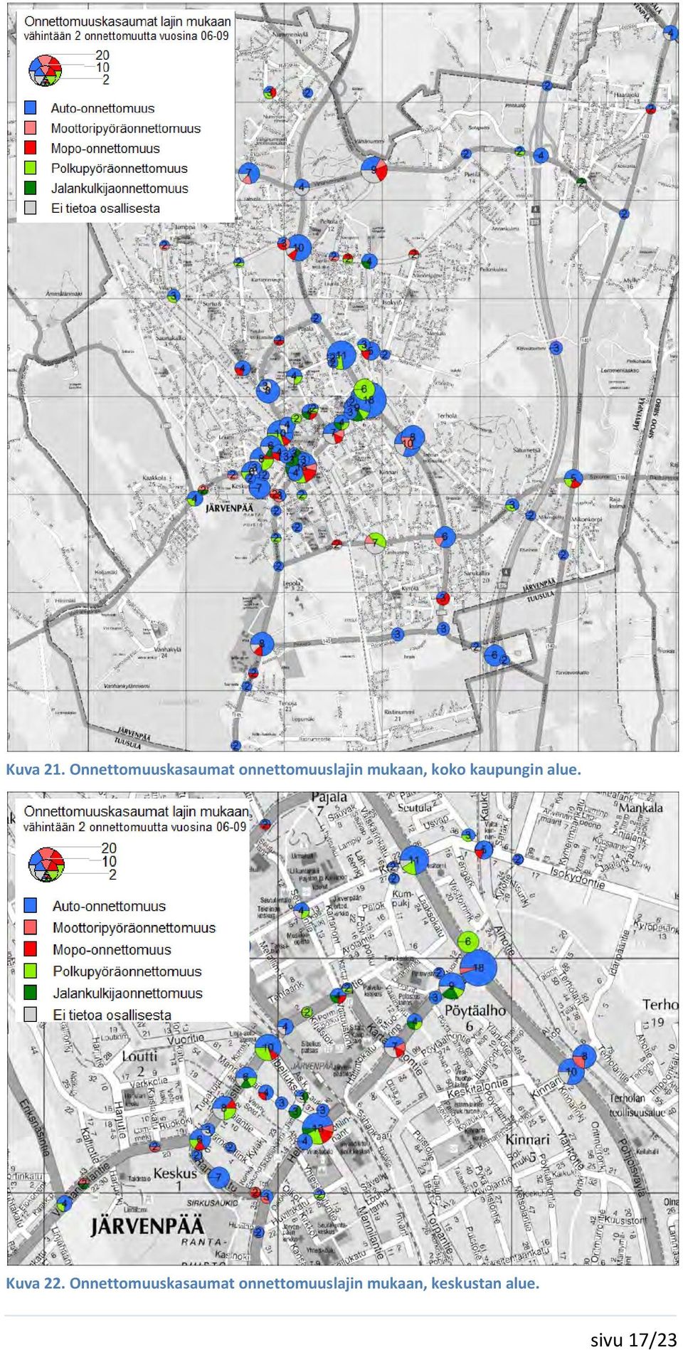 mukaan, koko kaupungin alue. Kuva 22.