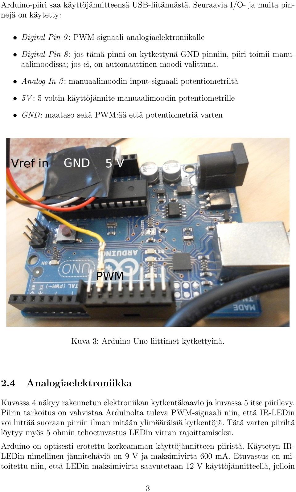 automaattinen moodi valittuna.