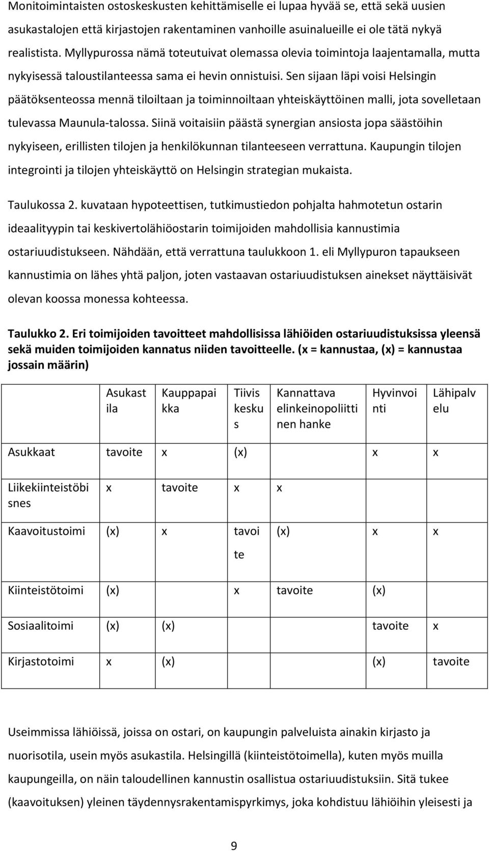 Sen sijaan läpi voisi Helsingin päätöksenteossa mennä tiloiltaan ja toiminnoiltaan yhteiskäyttöinen malli, jota sovelletaan tulevassa Maunula-talossa.