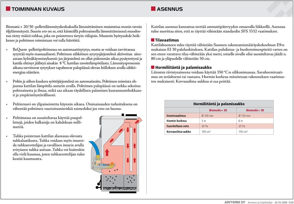ASENNUS- JA KÄYTTÖOHJE. Biomatic+ 20 ja 30 - PDF Free Download