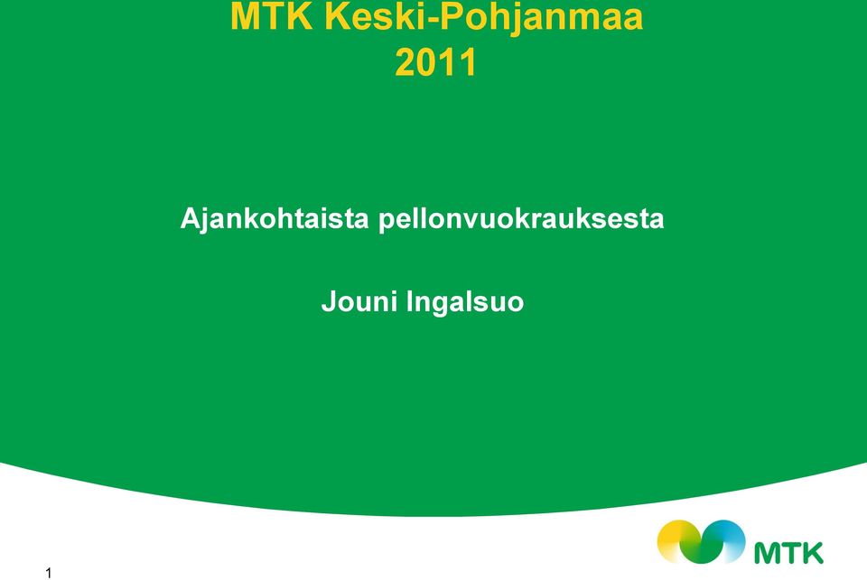 2011 Ajankohtaista