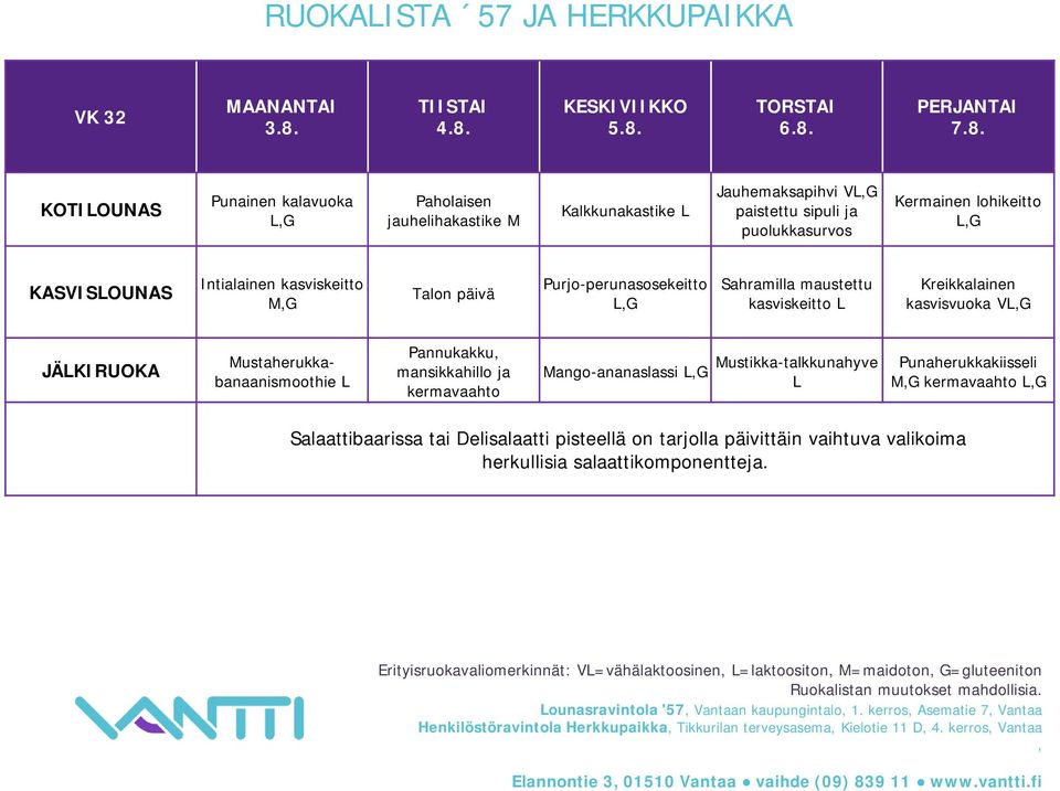 Intialainen kasviskeitto MG Talon päivä Purjo-perunasosekeitto Sahramilla maustettu kasviskeitto Kreikkalainen kasvisvuoka V JÄKIRUOKA