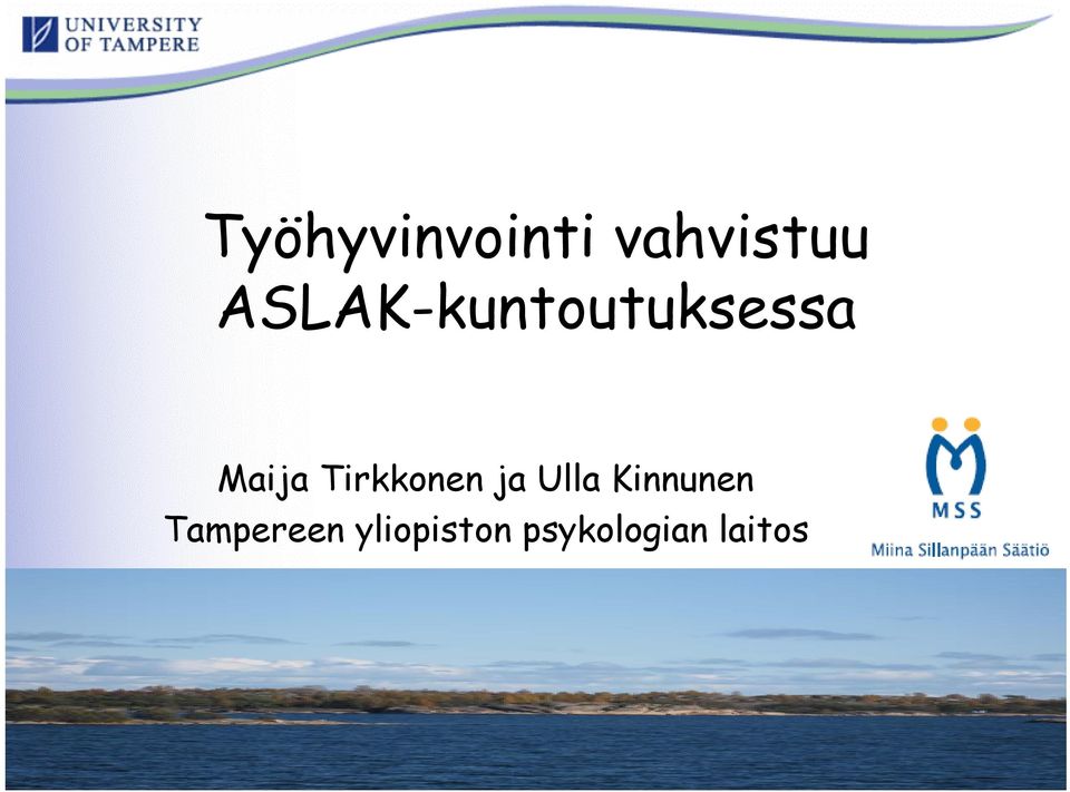 Tirkkonen ja Ulla Kinnunen