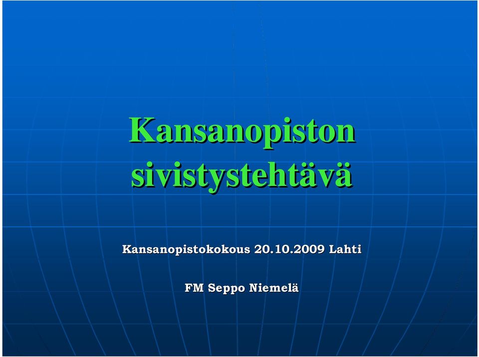 Kansanopistokokous