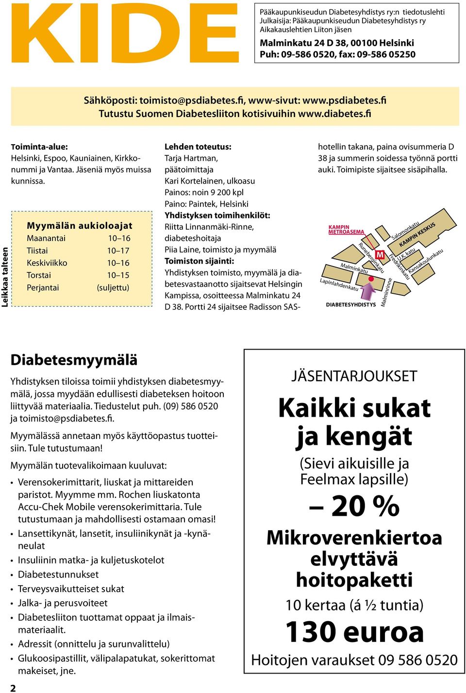 Jäseniä myös muissa kunnissa.