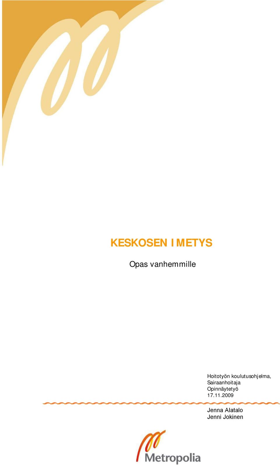 koulutusohjelma, Sairaanhoitaja