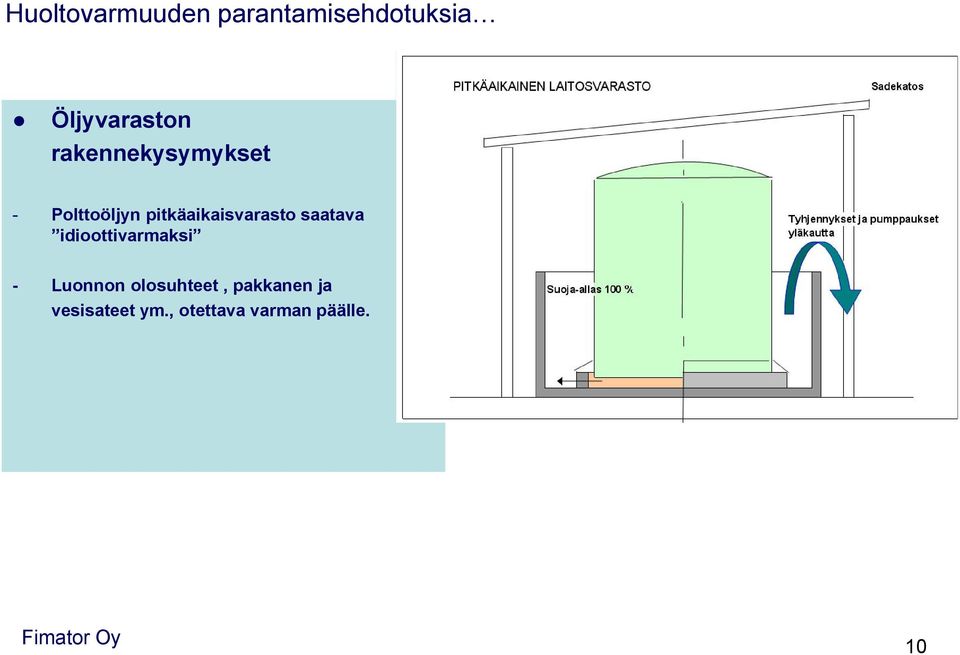 saatava idioottivarmaksi - Luonnon olosuhteet,