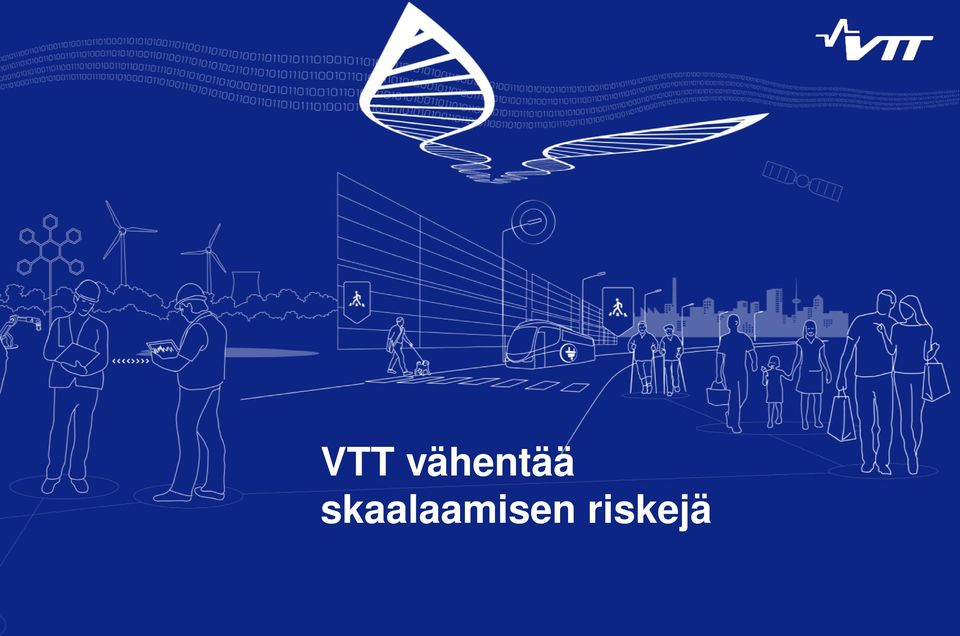 VTT vähentää