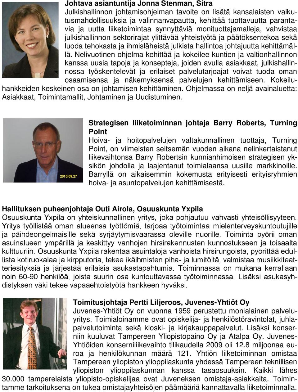 kehittämällä.