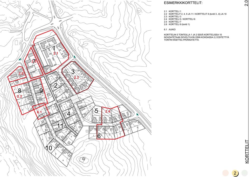 KORTTELI 7. KORTTELI 8 (tontti ).