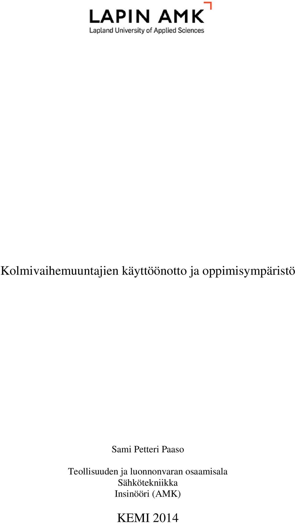 Teollisuuden ja luonnonvaran