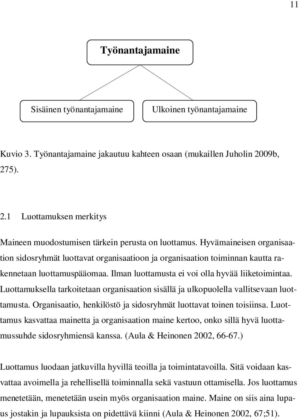 Hyvämaineisen organisaation sidosryhmät luottavat organisaatioon ja organisaation toiminnan kautta rakennetaan luottamuspääomaa. Ilman luottamusta ei voi olla hyvää liiketoimintaa.