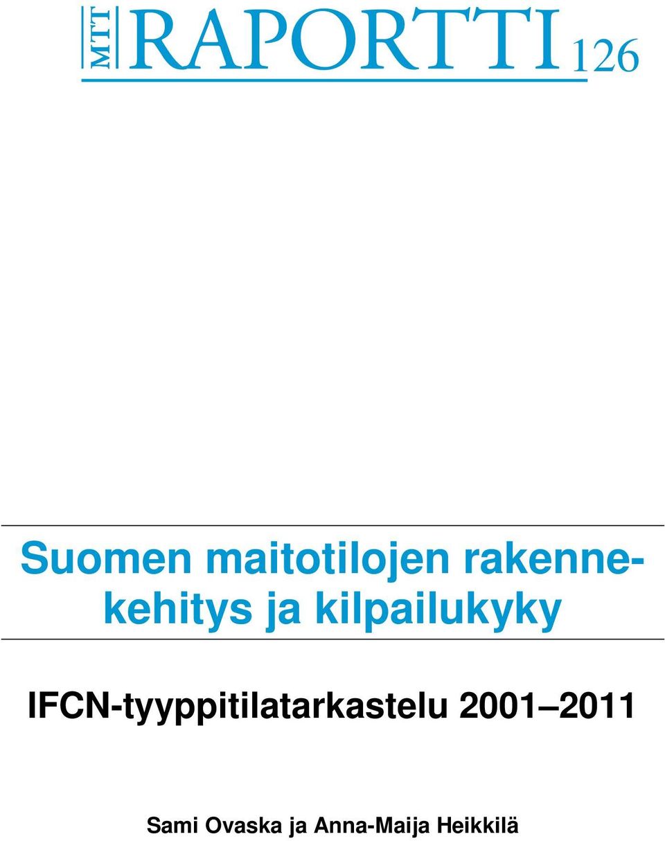 IFCN-tyyppitilatarkastelu 2001