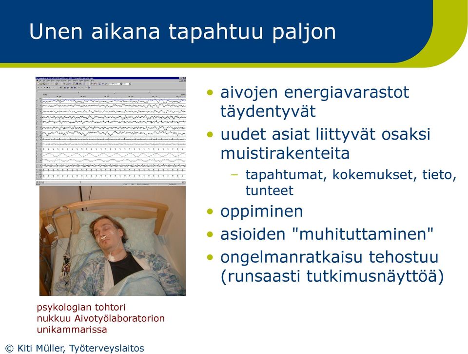 tunteet oppiminen asioiden "muhituttaminen" ongelmanratkaisu tehostuu