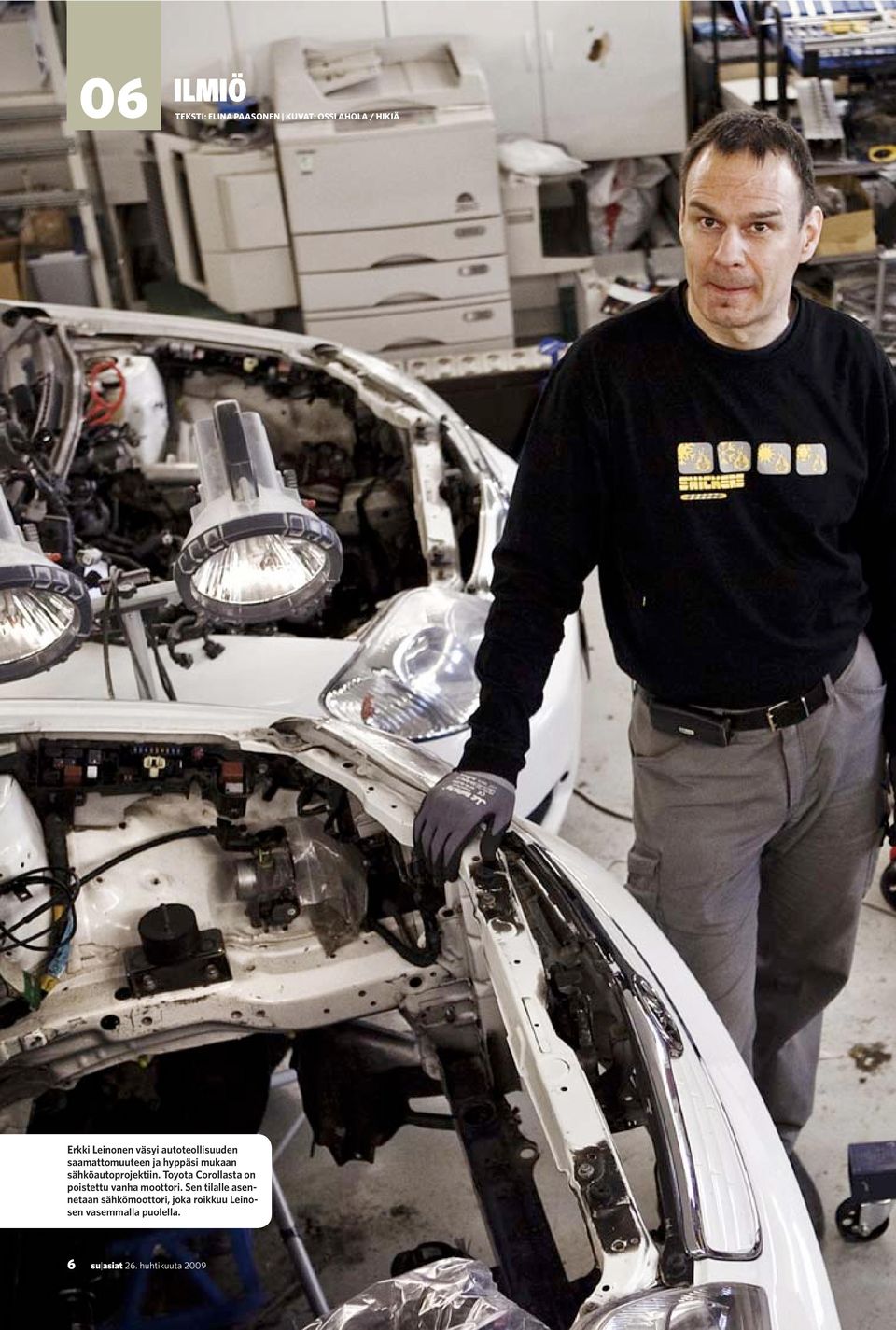Toyota Corollasta on poistettu vanha moottori.