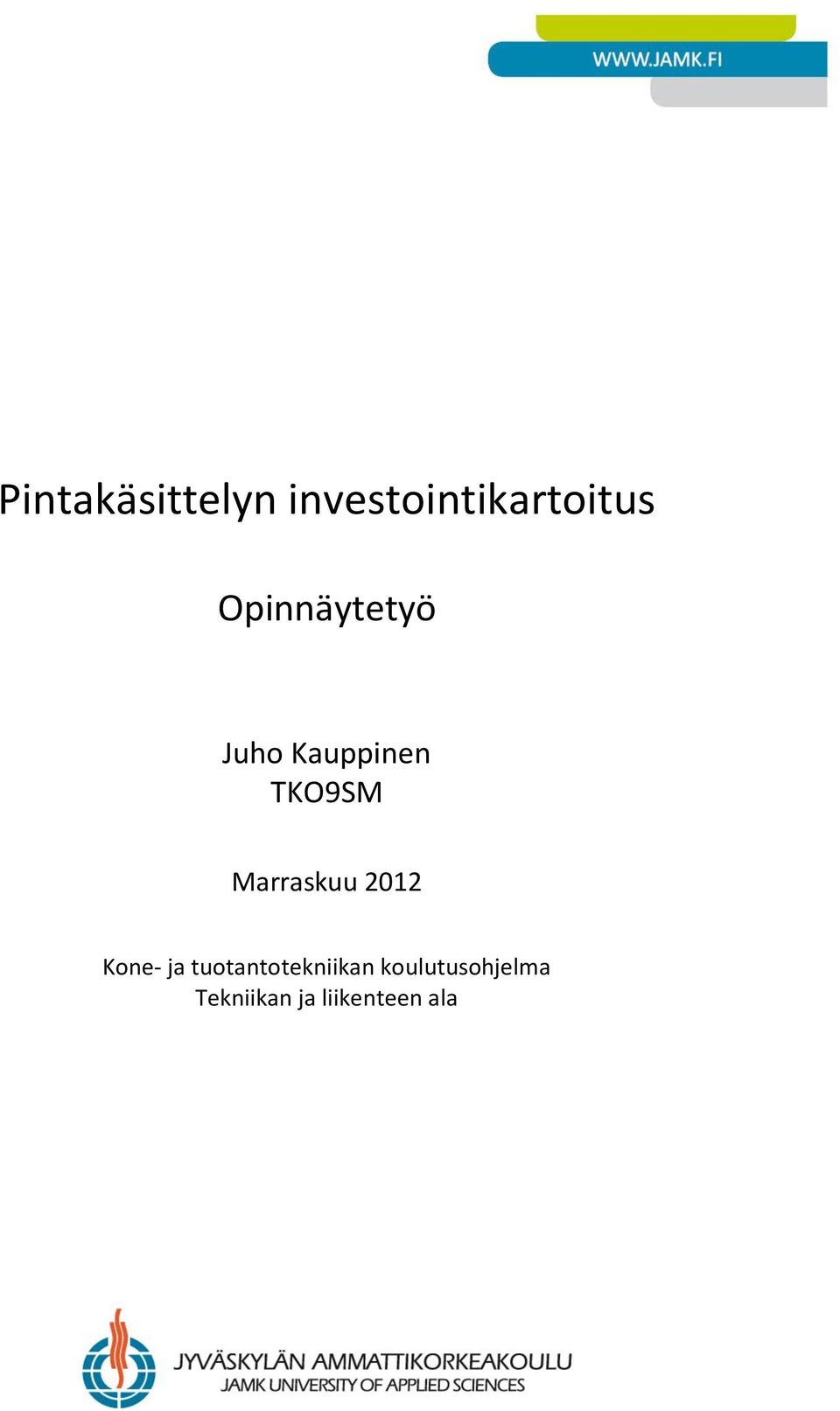 Marraskuu 2012 Kone- ja