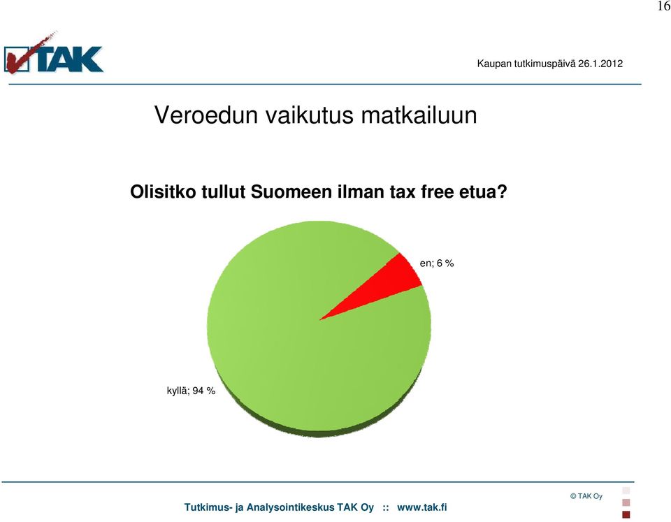 Olisitko tullut Suomeen ilman