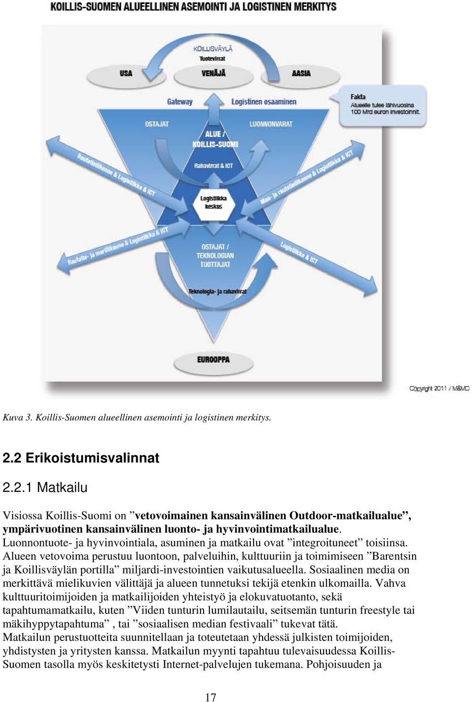 Luonnontuote- ja hyvinvointiala, asuminen ja matkailu ovat integroituneet toisiinsa.