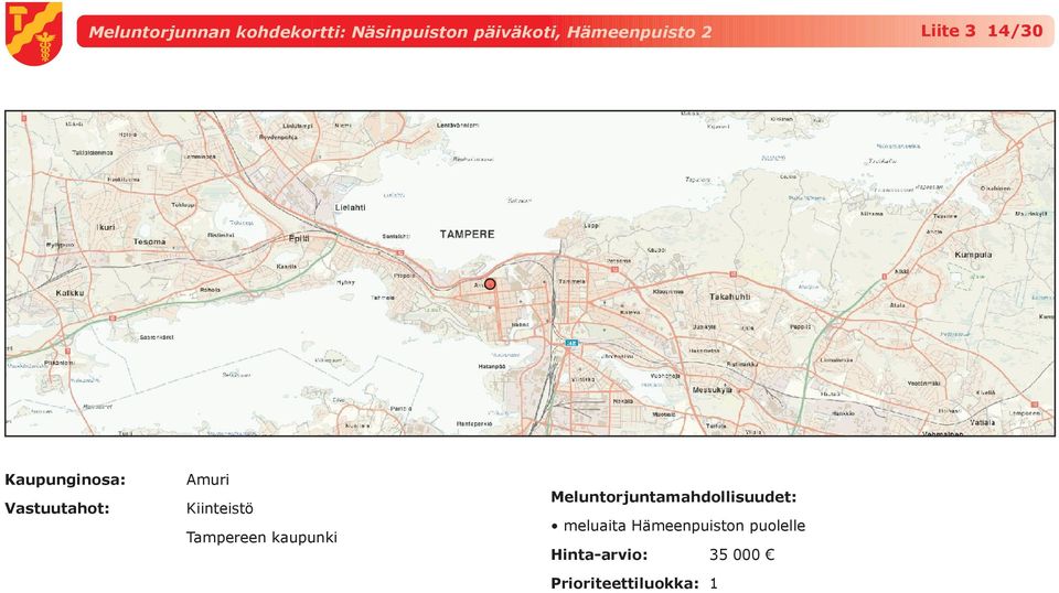 2 Liite 3 14/30 Amuri Kiinteistö