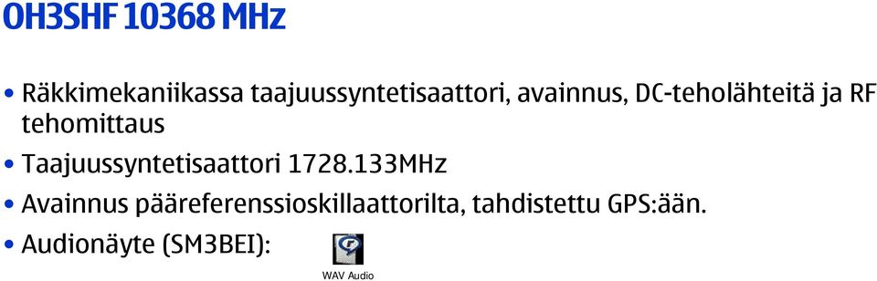 tehomittaus Taajuussyntetisaattori 1728.