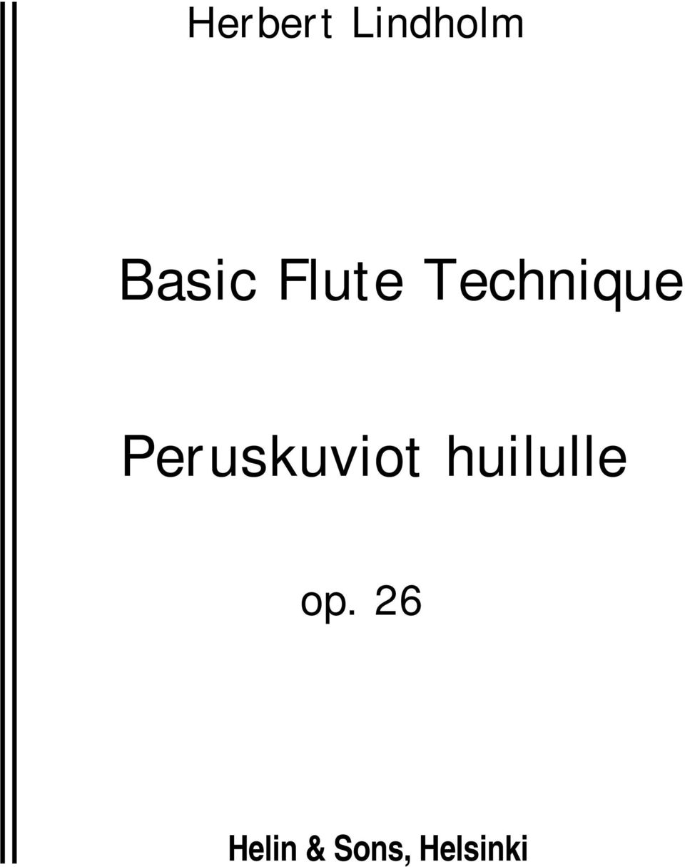 Peruskuviot huilulle