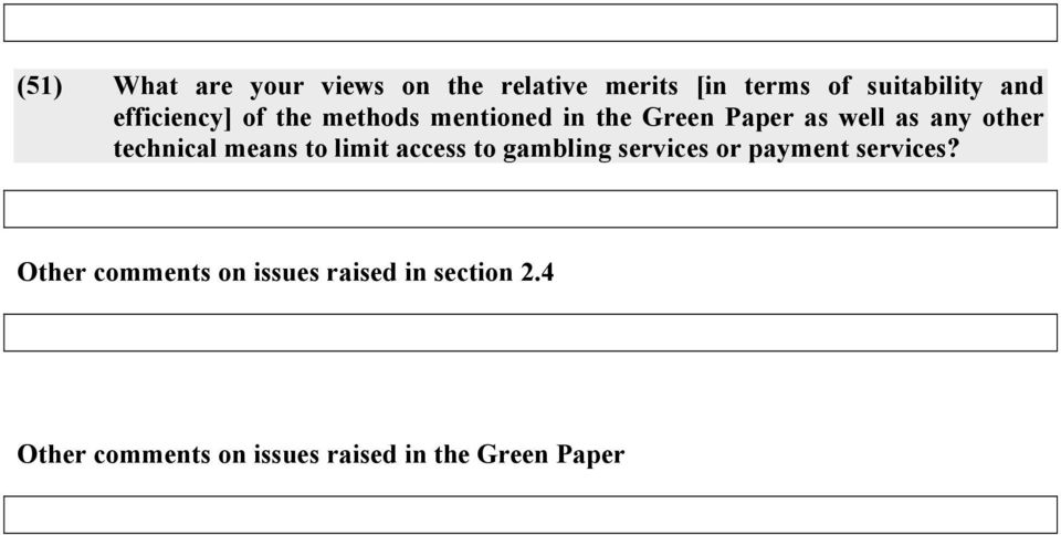 technical means to limit access to gambling services or payment services?