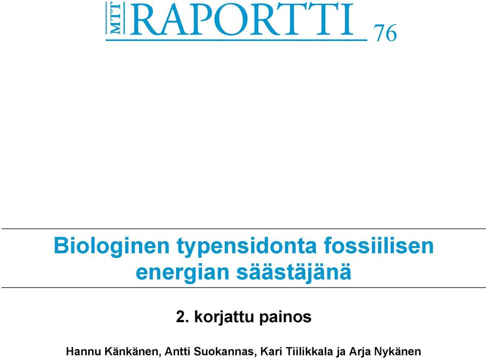 korjattu painos Hannu Känkänen,