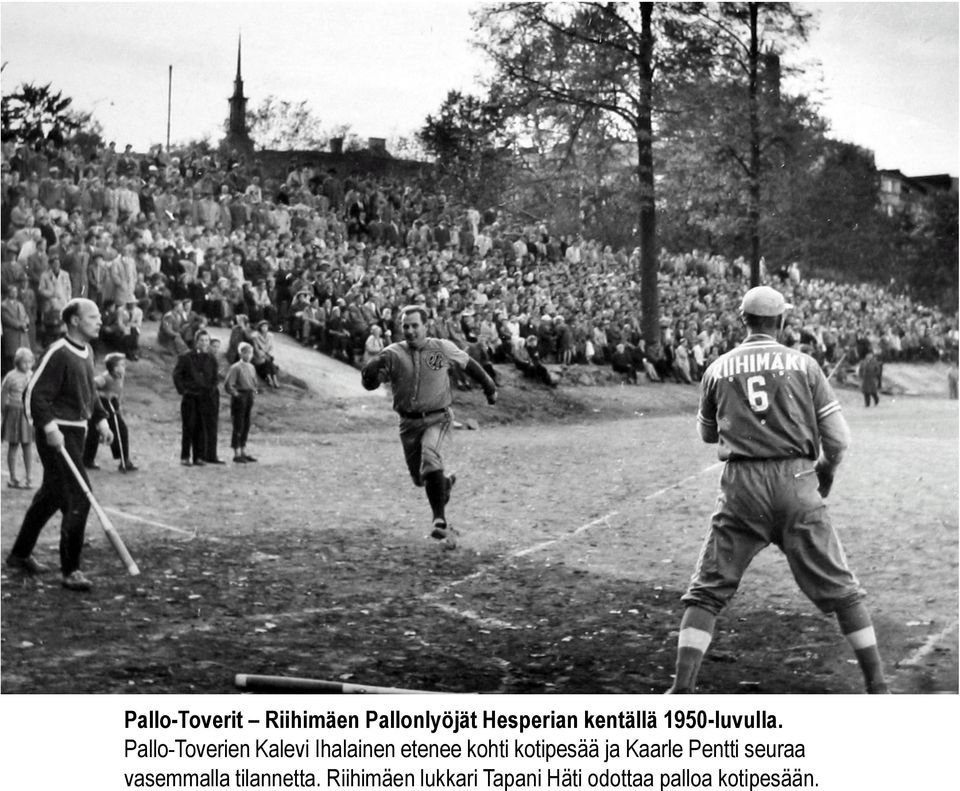 Pallo-Toverien Kalevi Ihalainen etenee kohti kotipesää