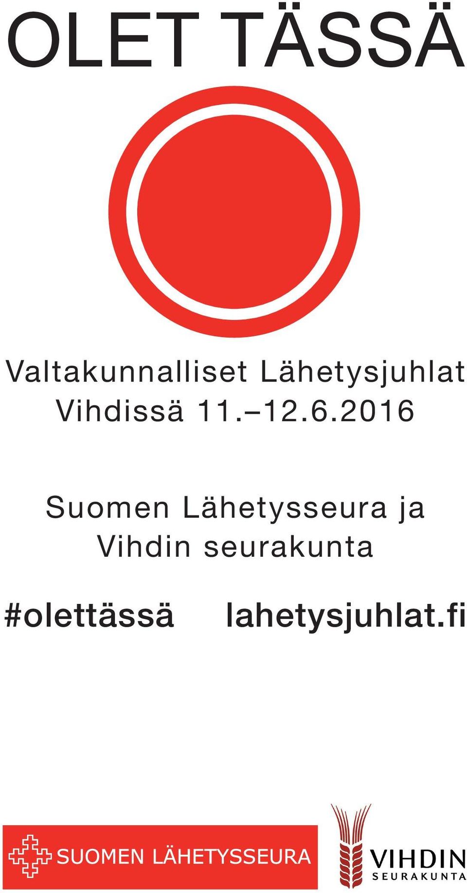 2016 Suomen Lähetysseura ja
