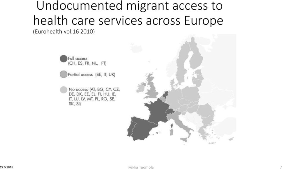 across Europe (Eurohealth