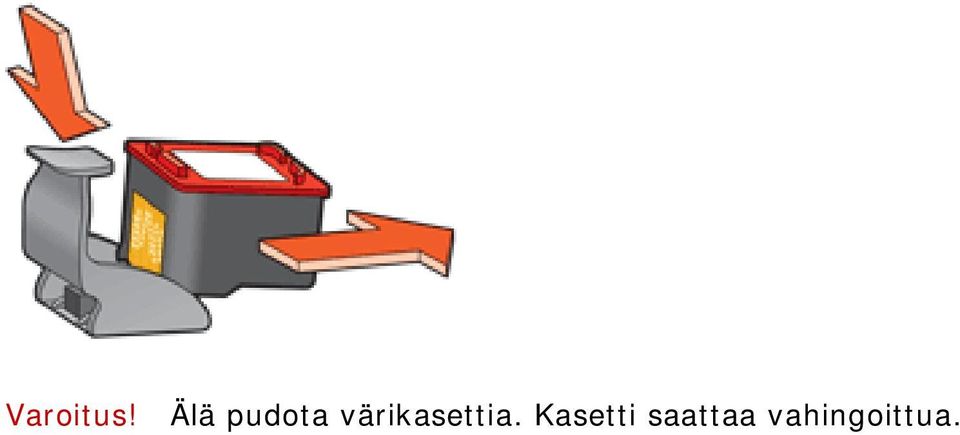 värikasettia.