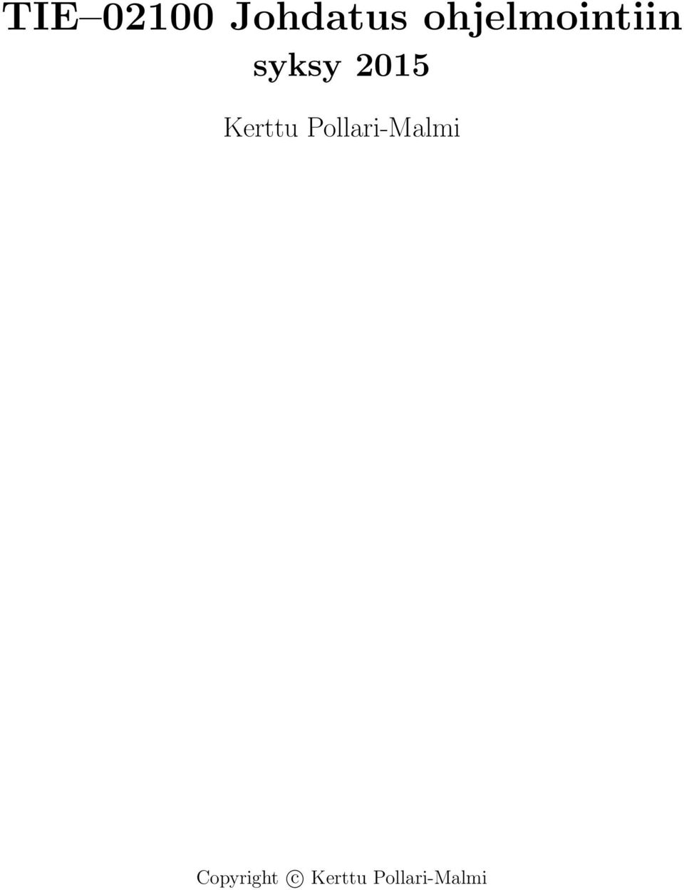 Kerttu Pollari-Malmi