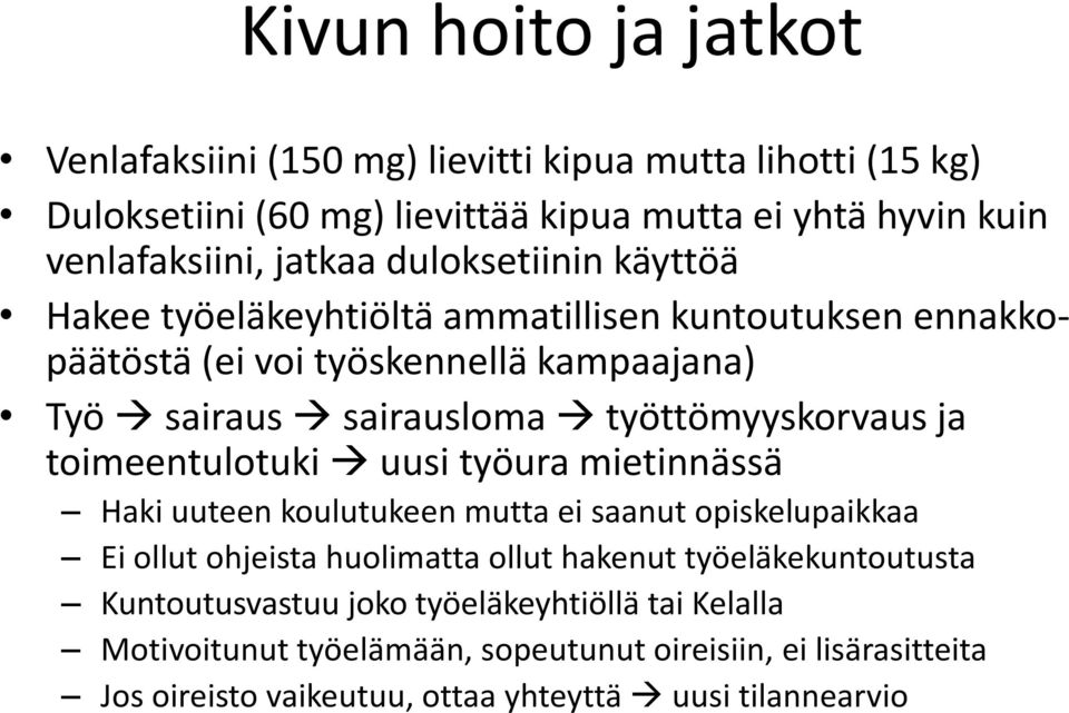 toimeentulotuki uusi työura mietinnässä Haki uuteen koulutukeen mutta ei saanut opiskelupaikkaa Ei ollut ohjeista huolimatta ollut hakenut työeläkekuntoutusta