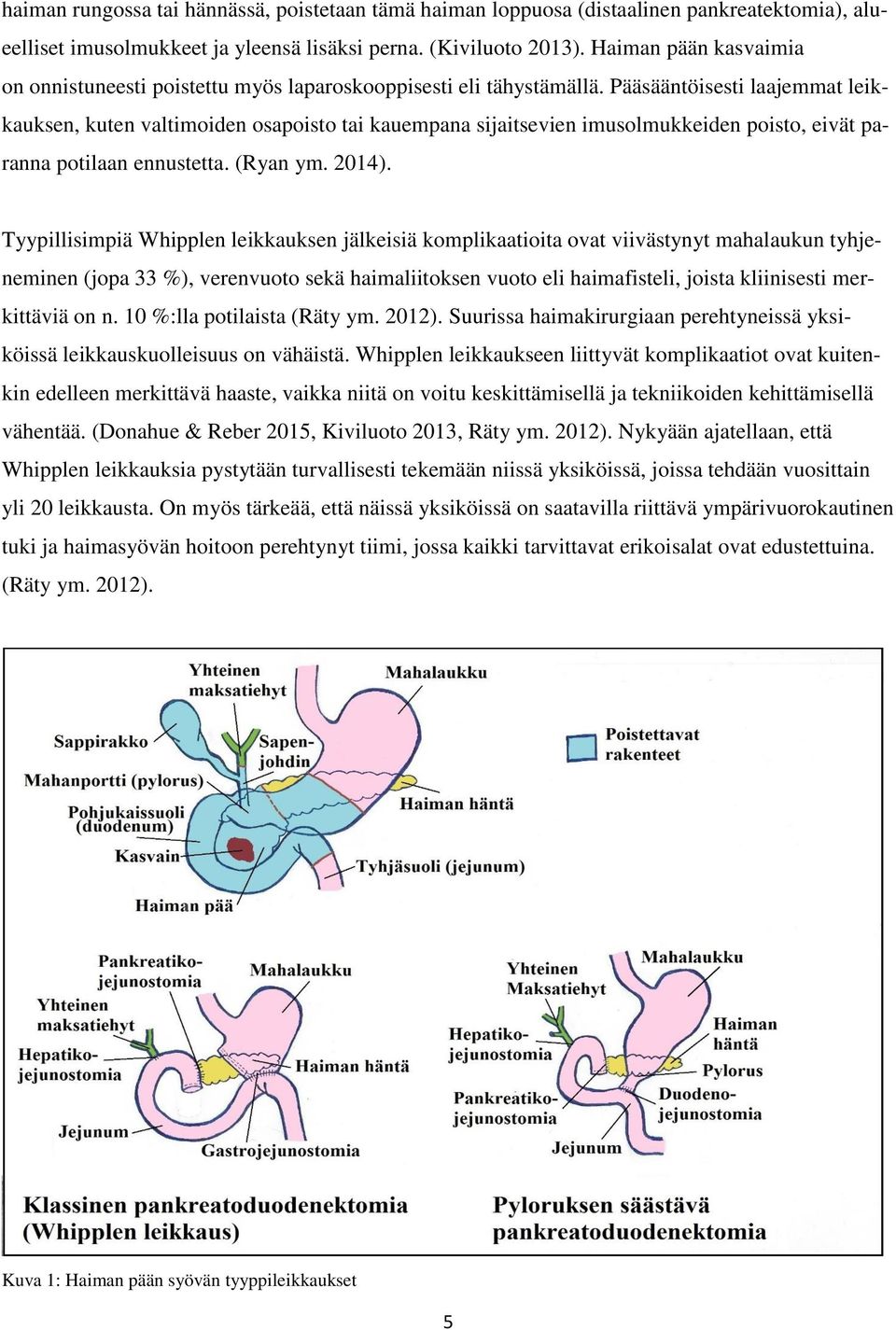 Pääsääntöisesti laajemmat leikkauksen, kuten valtimoiden osapoisto tai kauempana sijaitsevien imusolmukkeiden poisto, eivät paranna potilaan ennustetta. (Ryan ym. 2014).