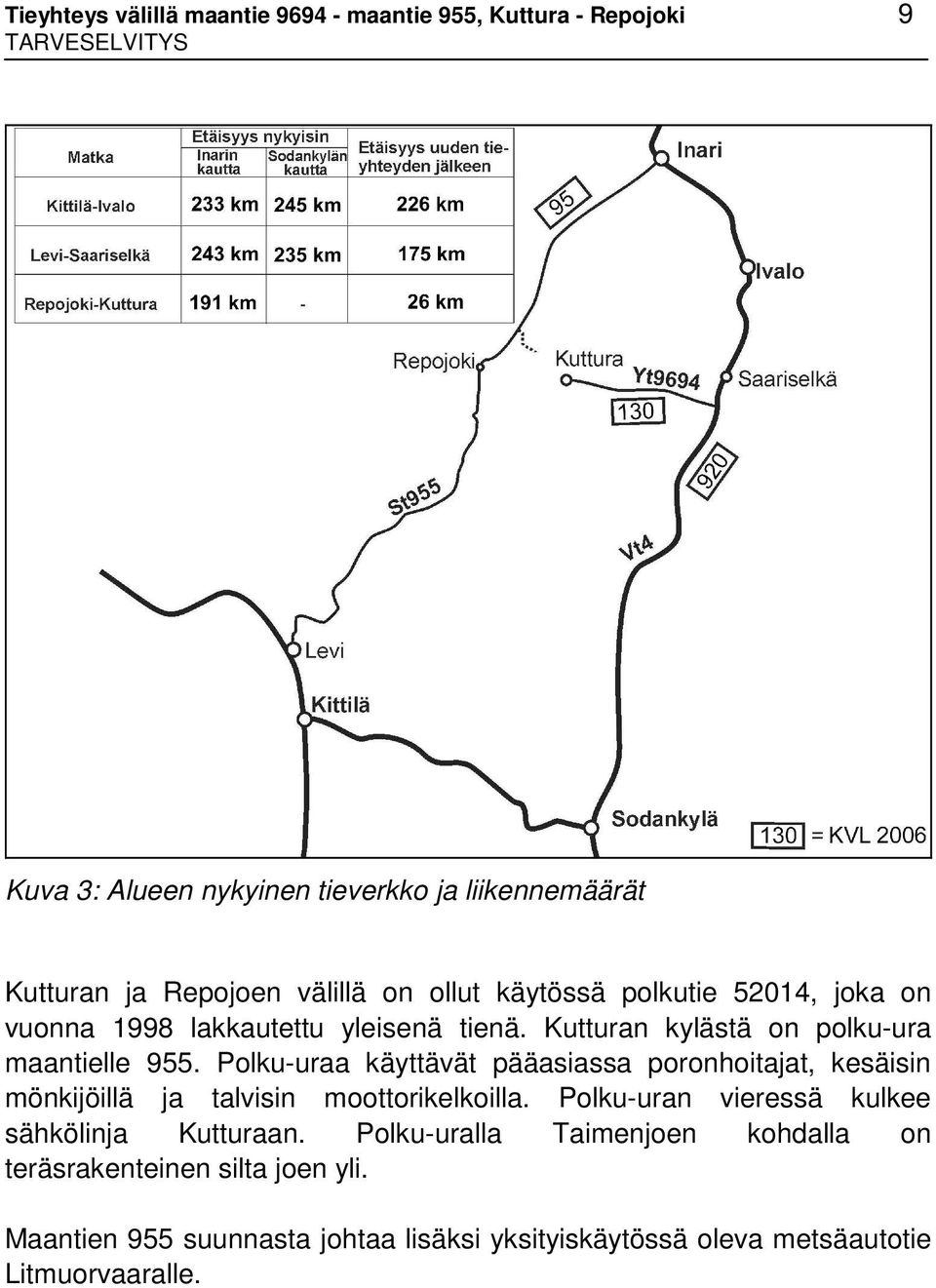 Polku-uraa käyttävät pääasiassa poronhoitajat, kesäisin mönkijöillä ja talvisin moottorikelkoilla.