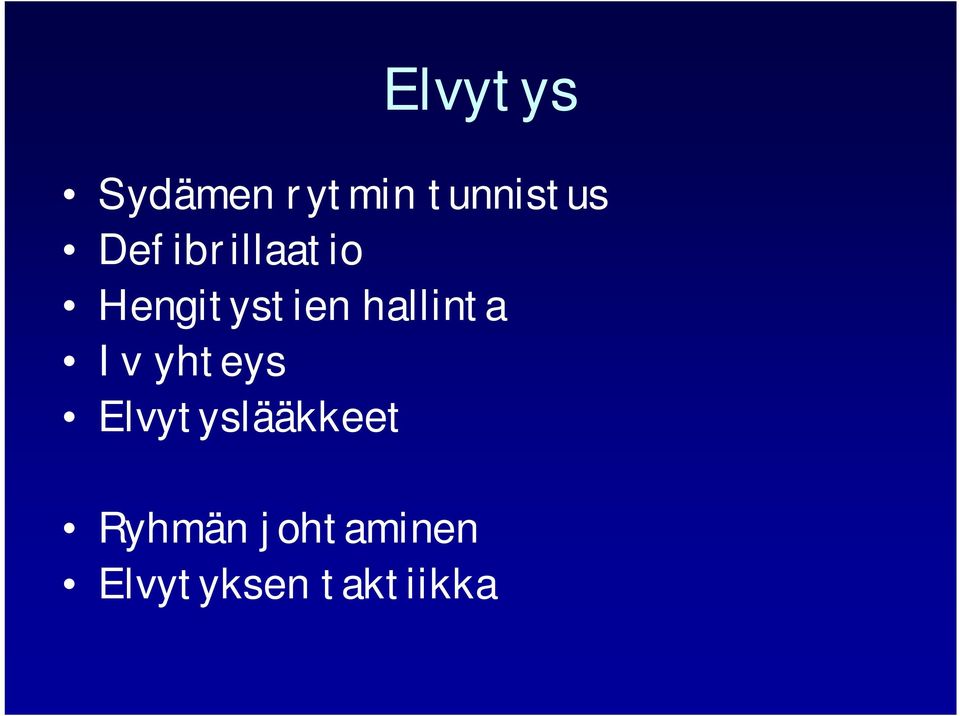 hallinta Iv yhteys