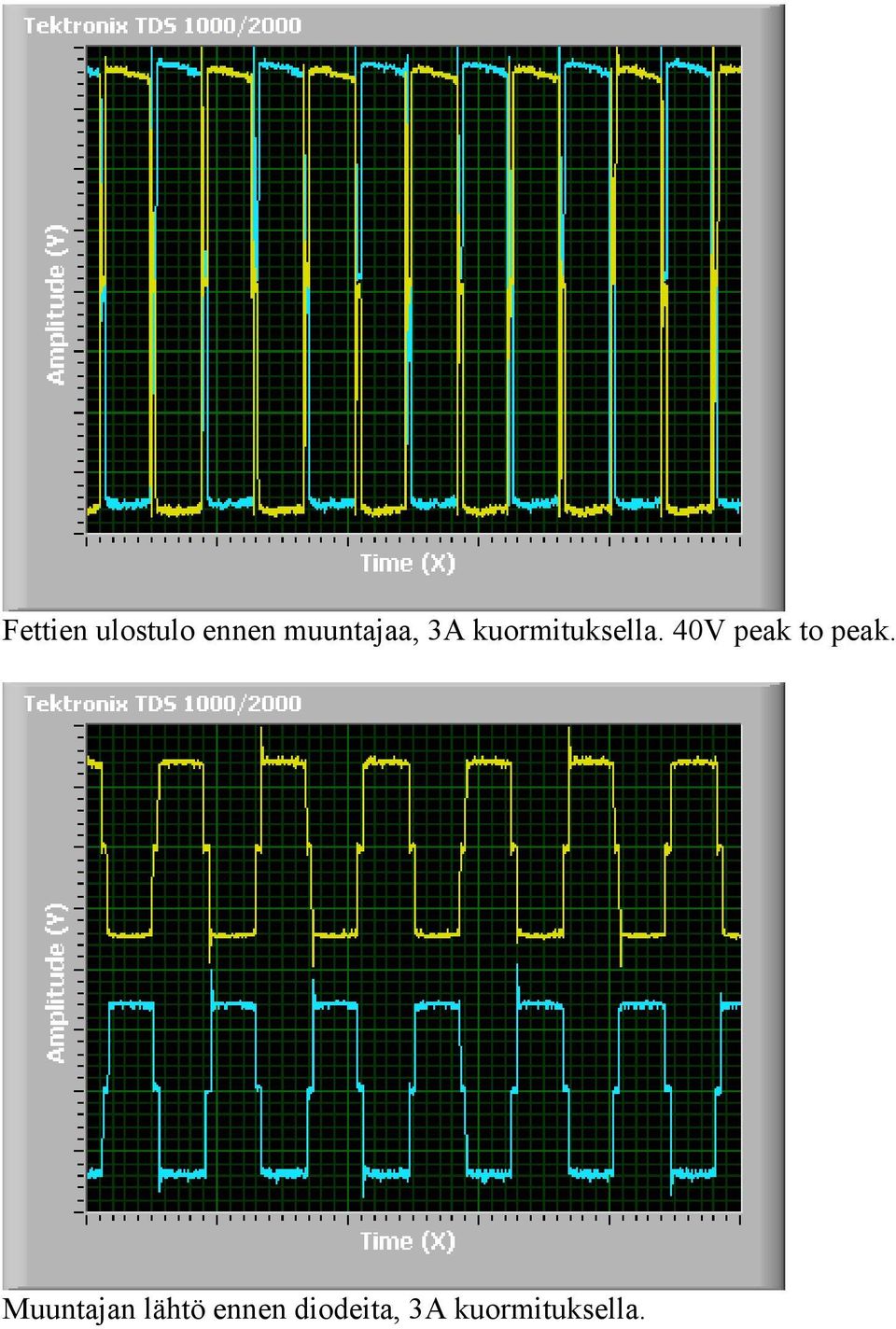 40V peak to peak.