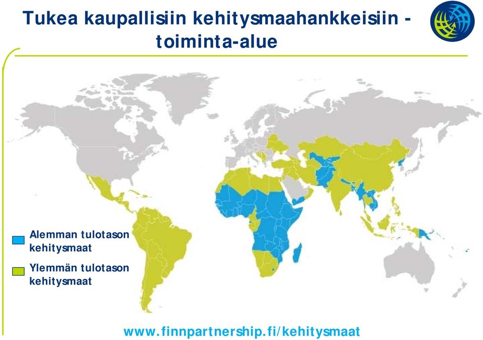 Alemman tulotason kehitysmaat Ylemmän