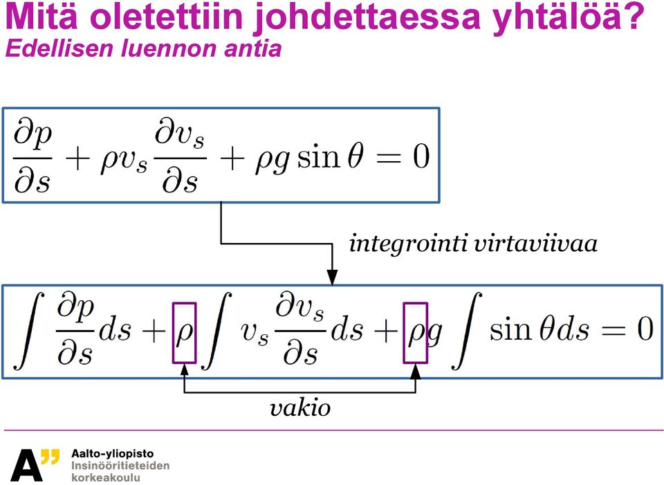 Edellisen luennon