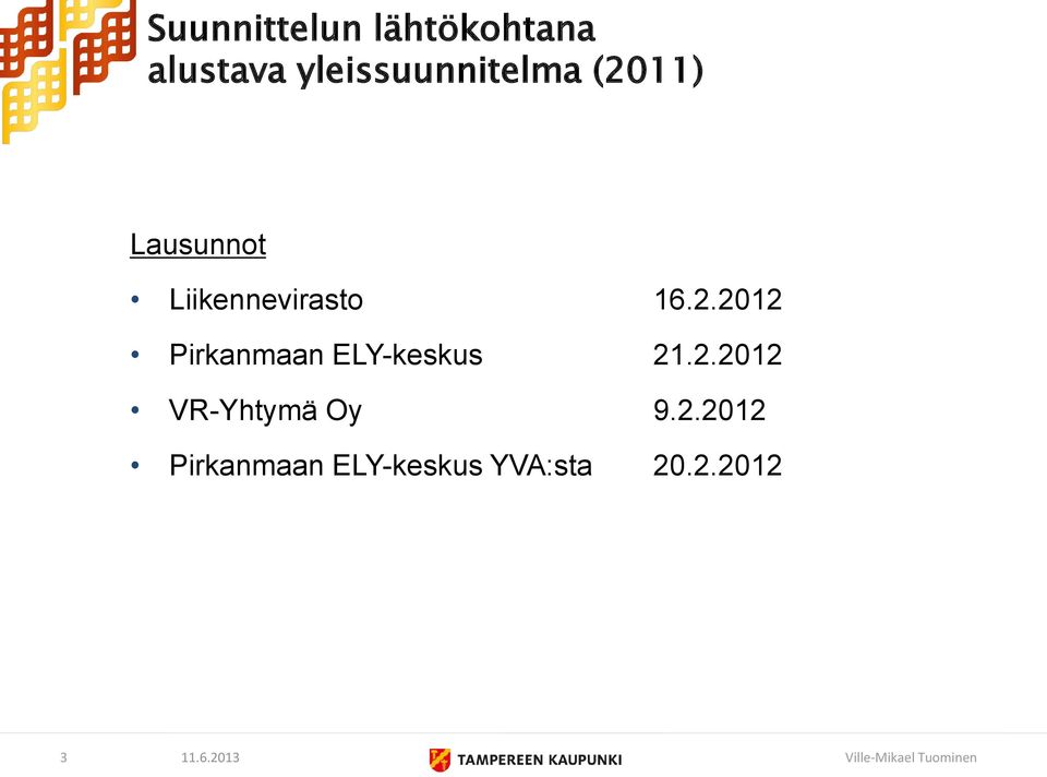 Liikennevirasto 16.2.