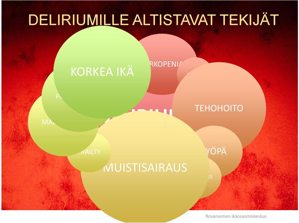 POLYFARMASIA MALNUTRITIO DELIRIUM