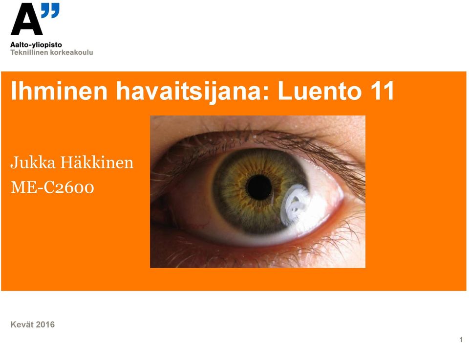 Luento 11 Jukka