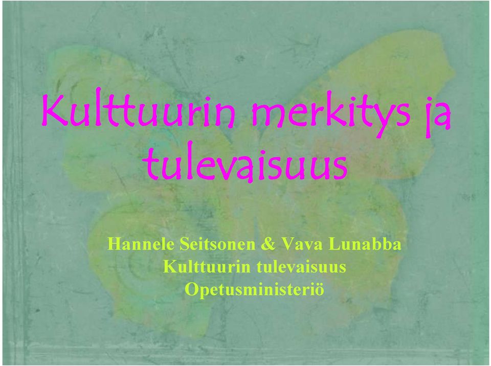 Seitsonen & Vava Lunabba