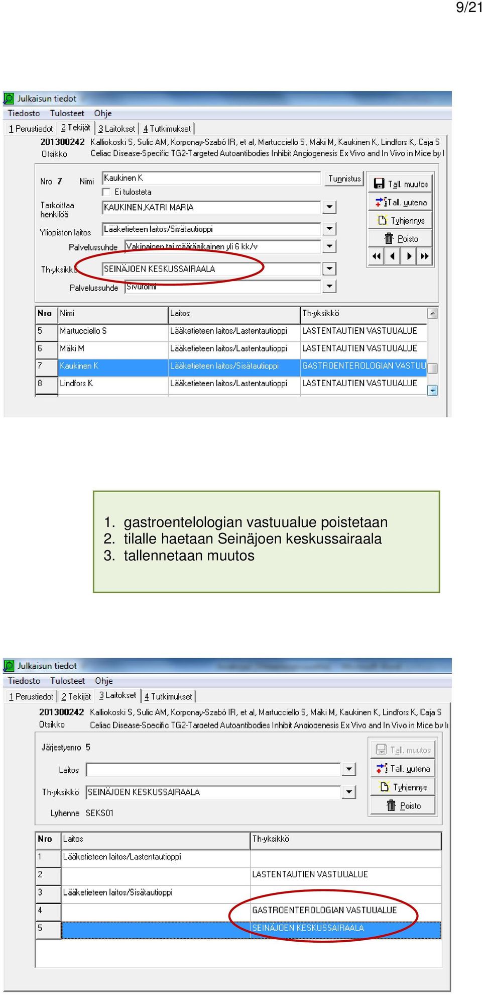 tilalle haetaan Seinäjoen