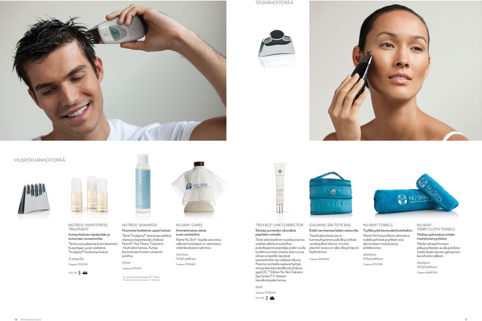 Tämä Tricalgoxyl -ainesosaa sisältävä shampoo käytettäväksi yhdessä Nutriol Hair Fitness Treatment -hiushoidon kanssa. Auttaa korostamaan hiusten runsautta ja kiiltoa. 125ml Tuotenro.