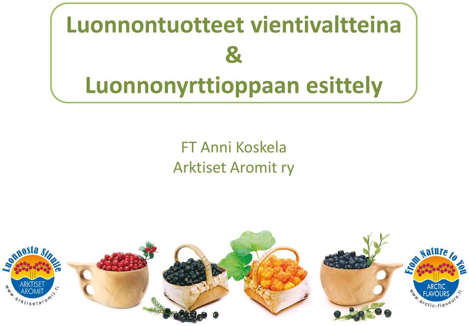 Luonnonyrttioppaan