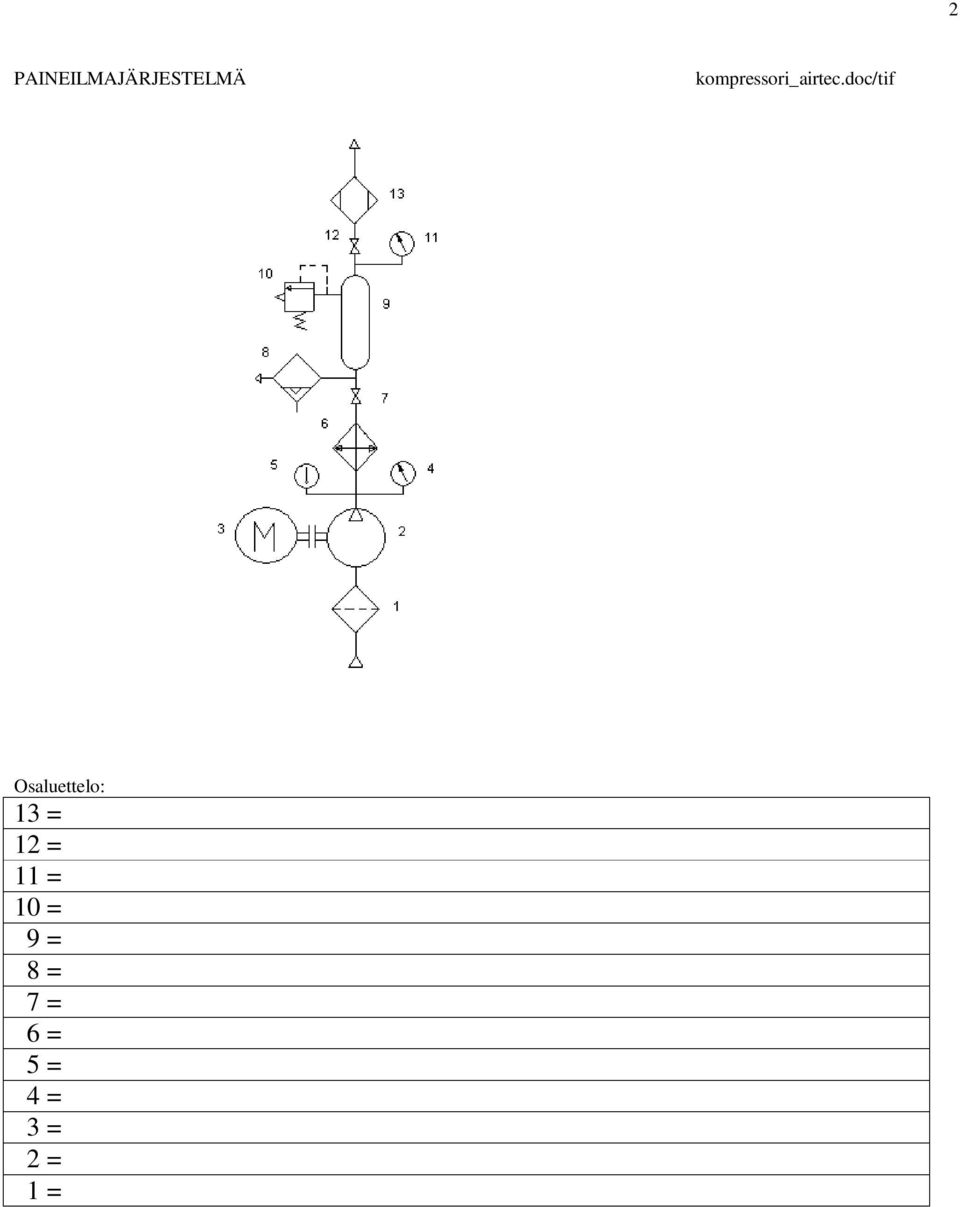 doc/tif Osaluettelo: 13 = 12