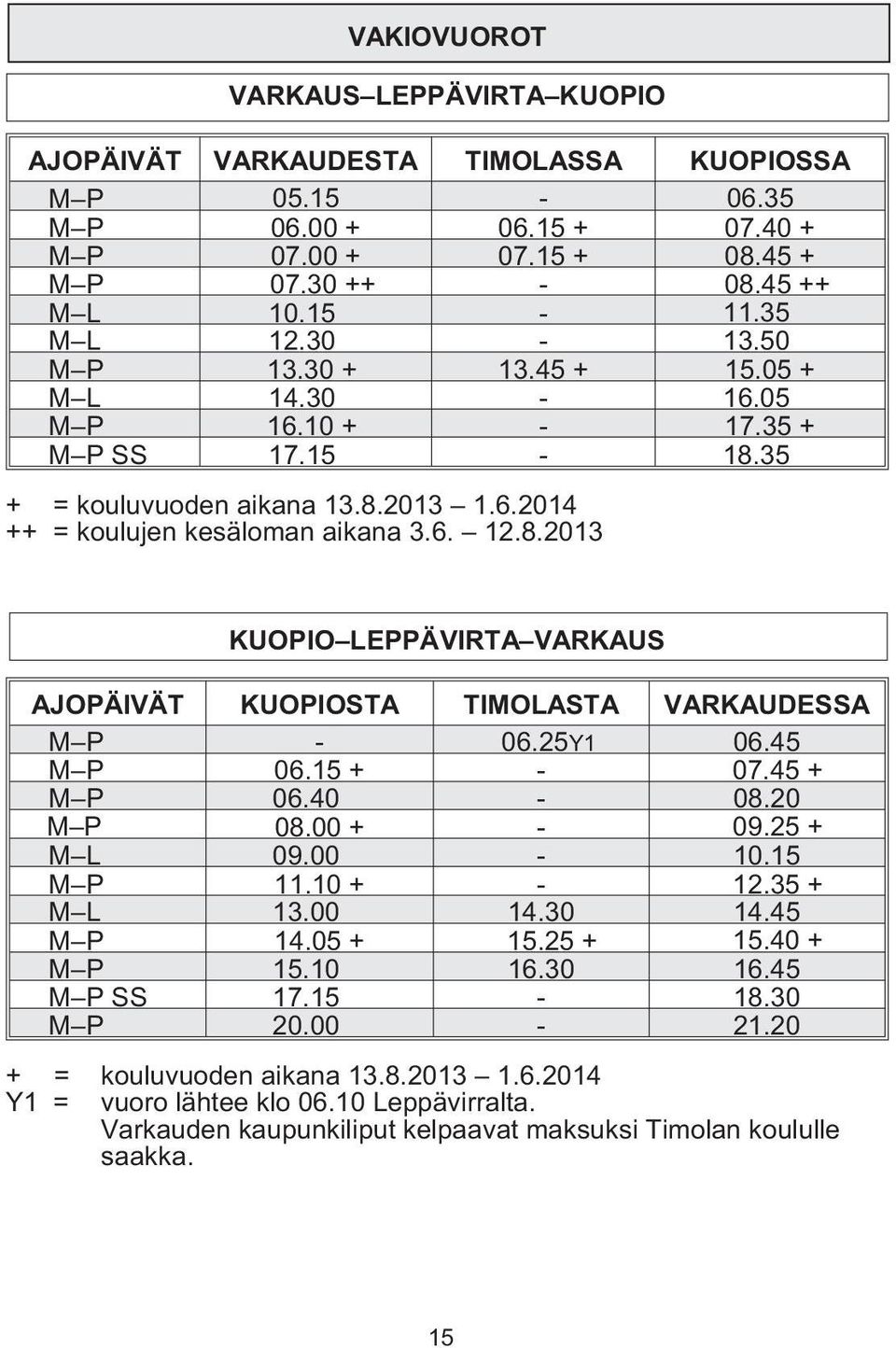 25Y1 06.45 06.15 + - 07.45 + 06.40-08.20 08.00 + - 09.25 + M L 09.00-10.15 11.10 + - 12.35 + M L 13.00 14.30 14.45 14.05 + 15.25 + 15.40 + 15.10 16.30 16.45 SS 17.15-18.30 20.00-21.