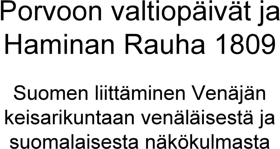 Venäjän keisarikuntaan